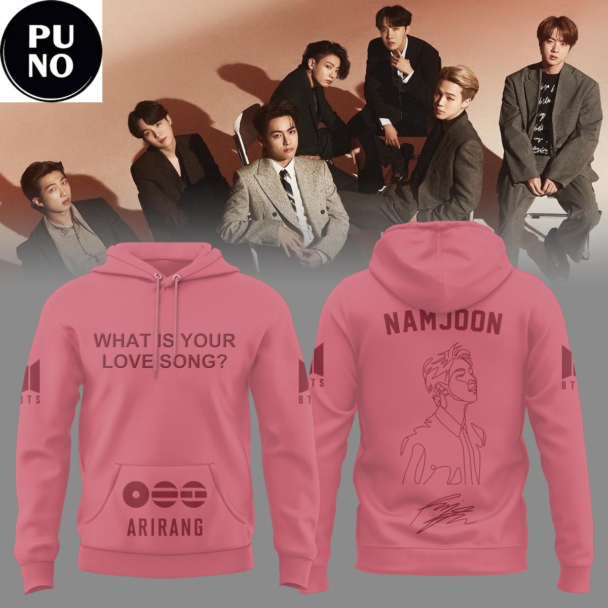 BTS 2026 What Is Your Love Song? Hoodie T-Shirt