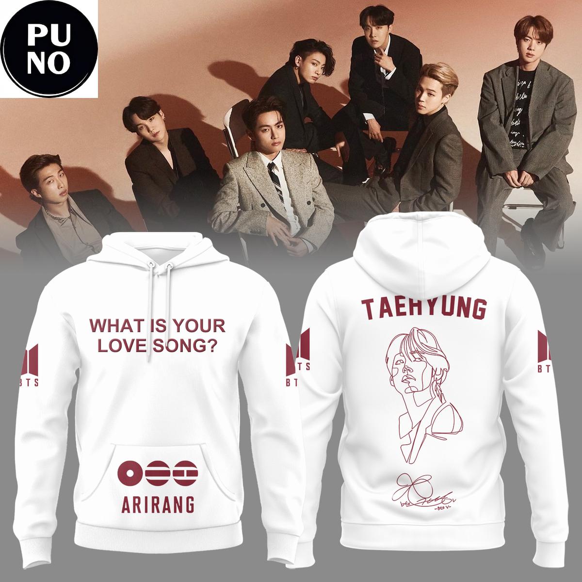 BTS 2026 What Is Your Love Song? Hoodie T-Shirt