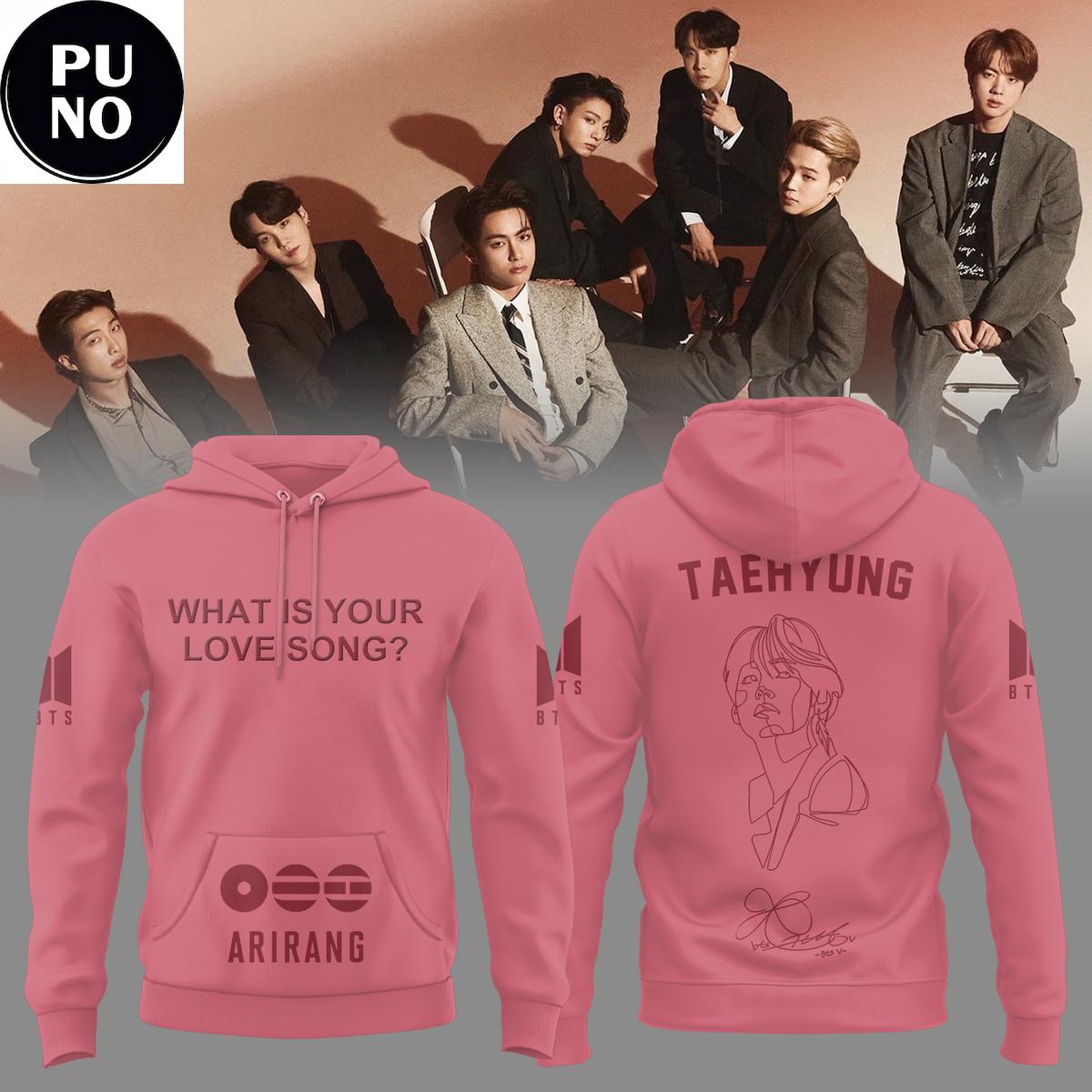BTS 2026 What Is Your Love Song? Hoodie T-Shirt