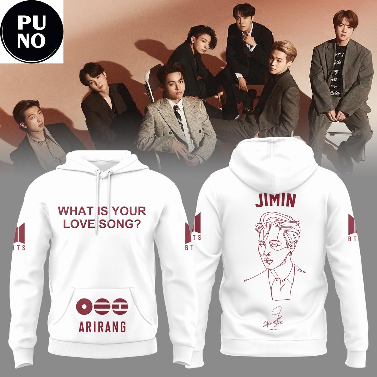 BTS 2026 What Is Your Love Song? Hoodie T-Shirt