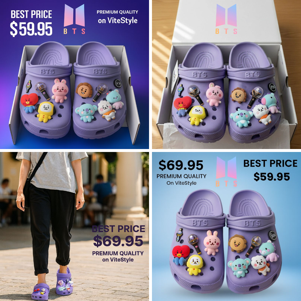 BTS Crocband Charms Crocs 2026