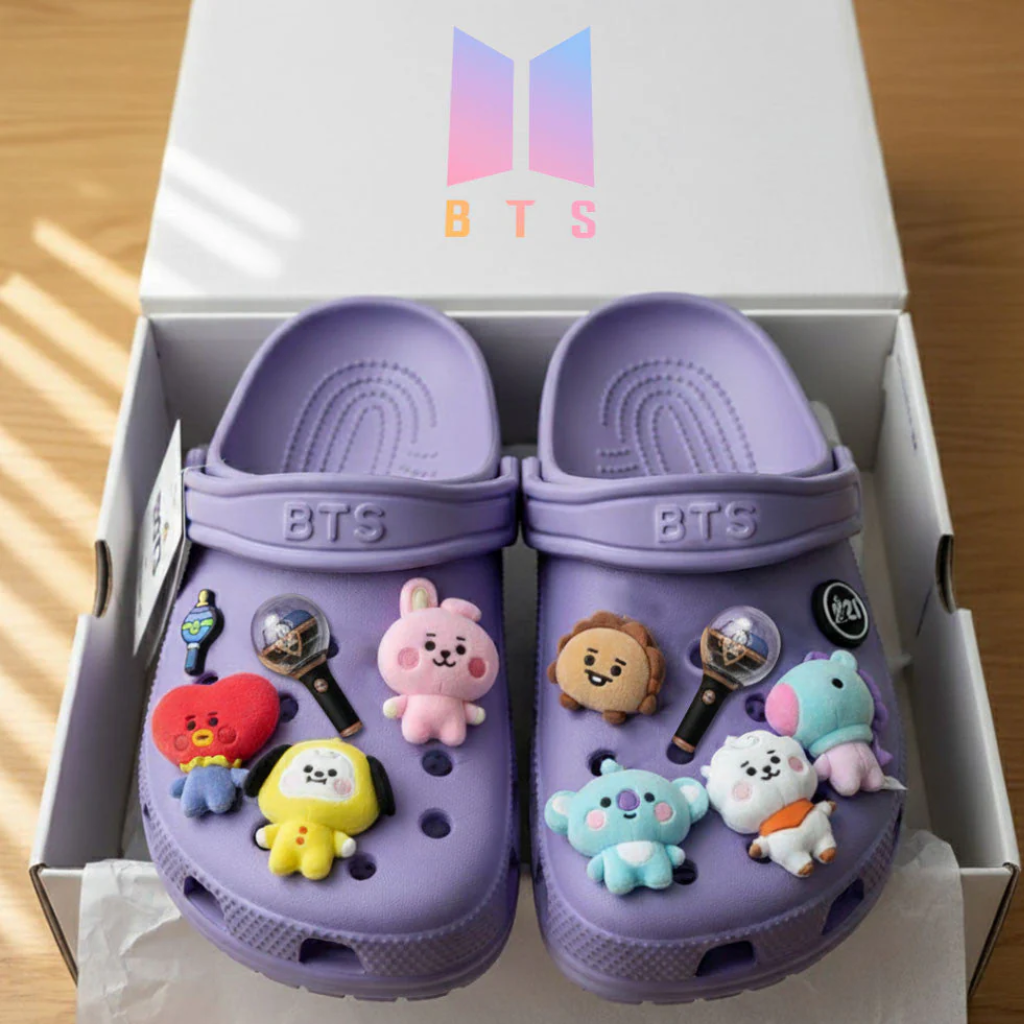 BTS Crocband Charms Crocs 2026