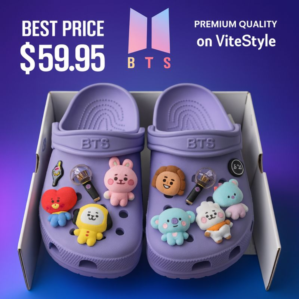 BTS Crocband Charms Crocs 2026