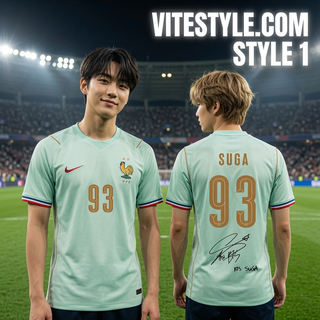 BTS France World Cup Team Jersey