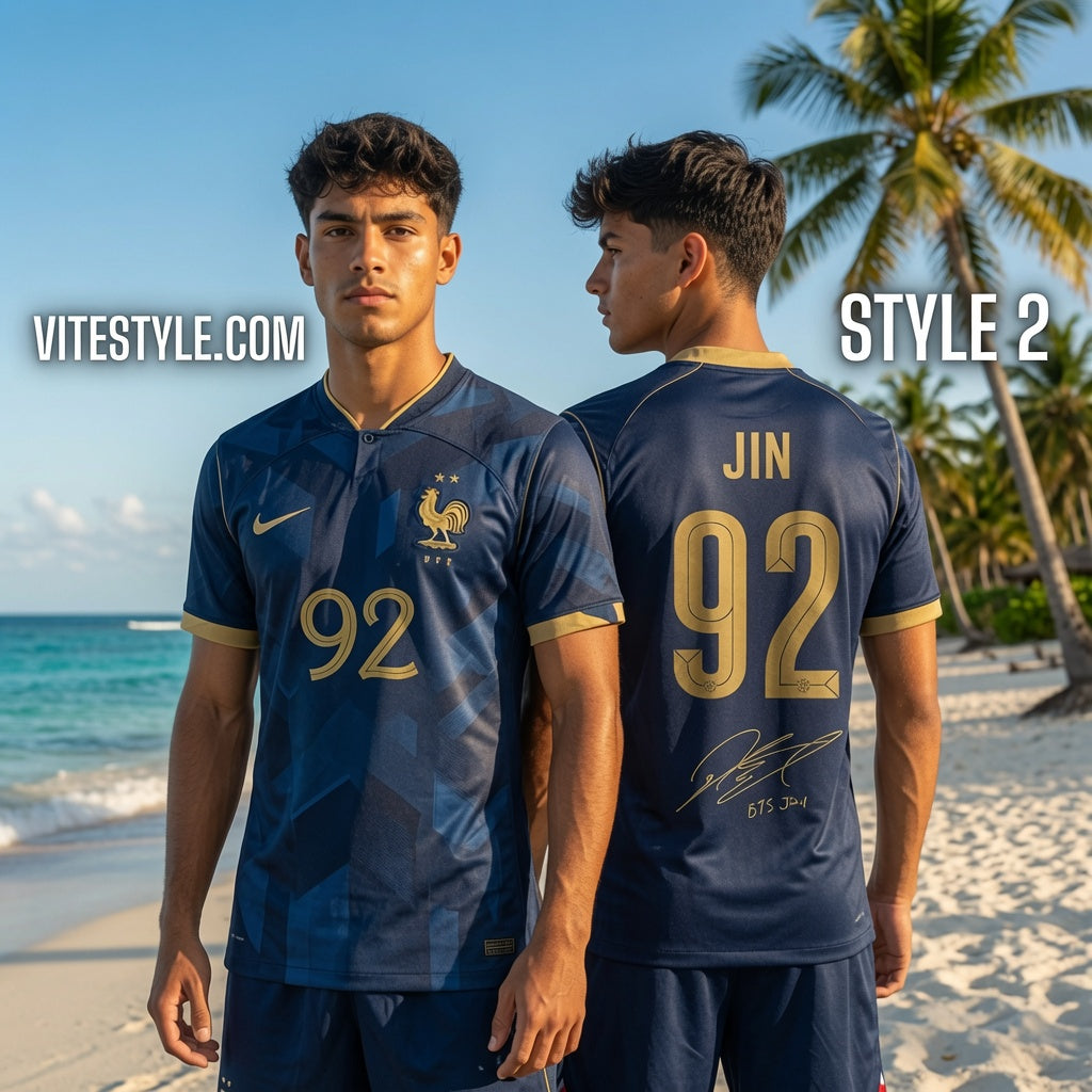 BTS France World Cup Team Jersey