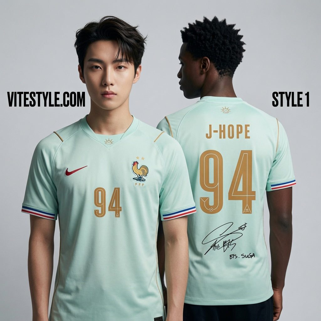 BTS France World Cup Team Jersey