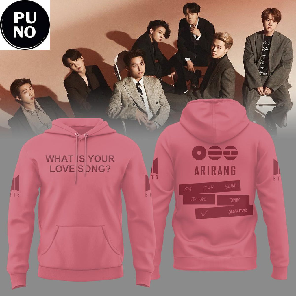 BTS What Is Your Love Song? Airang 2026 Hoodie T-Shirt