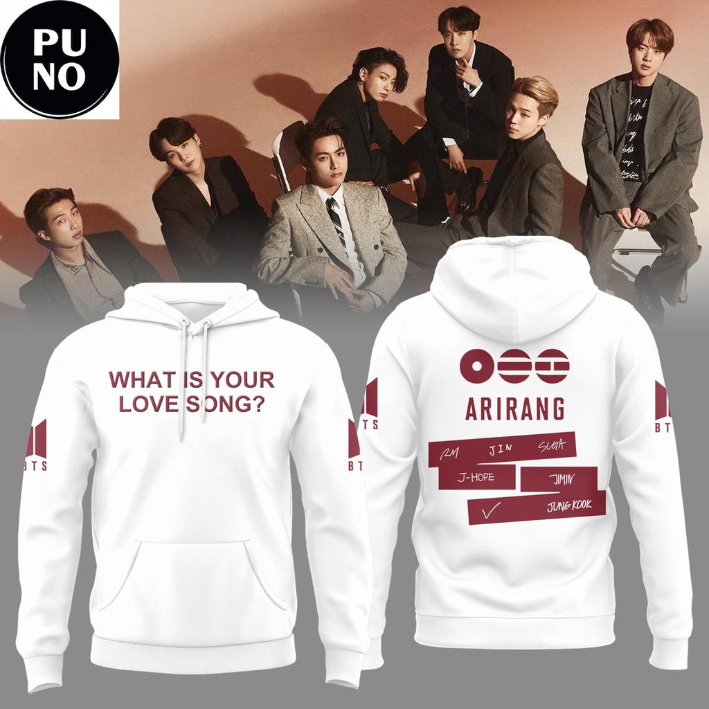 BTS What Is Your Love Song? Airang 2026 Hoodie T-Shirt