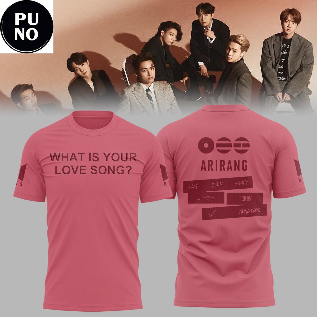 BTS What Is Your Love Song? Airang 2026 Hoodie T-Shirt