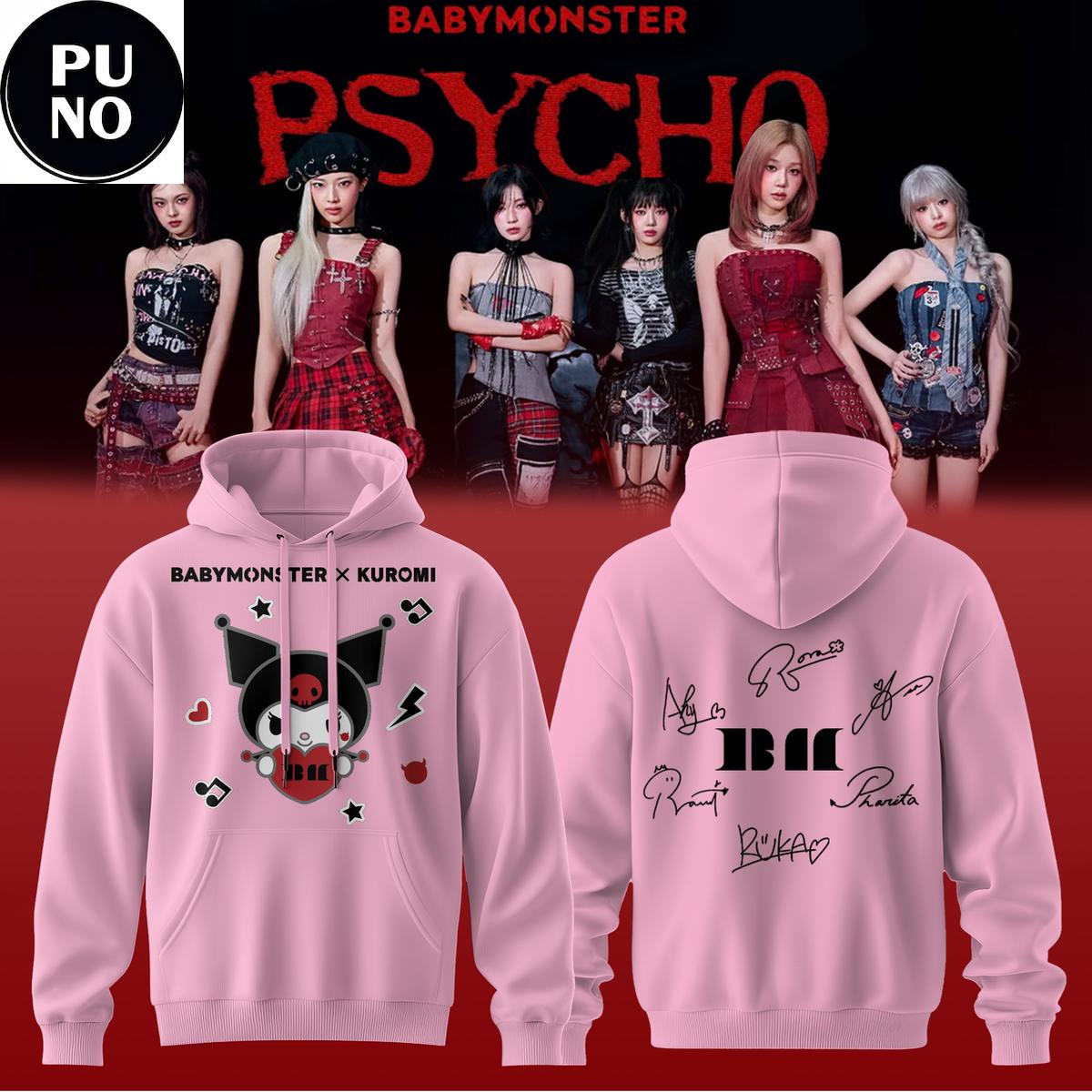 BabyMonster x Kuromi 2026 Hoodie