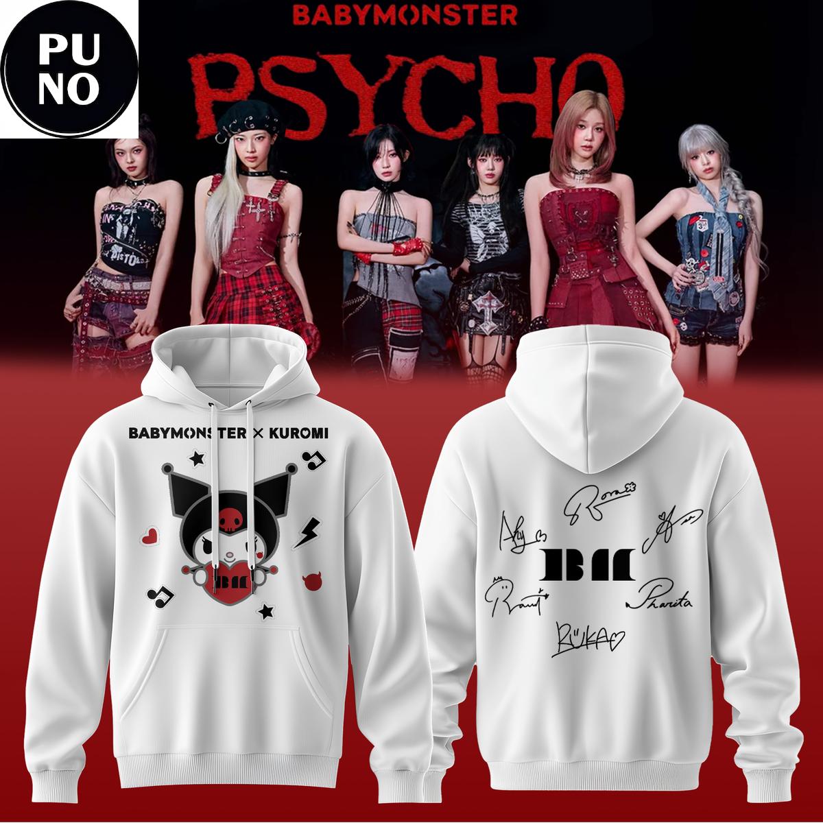 BabyMonster x Kuromi 2026 Hoodie