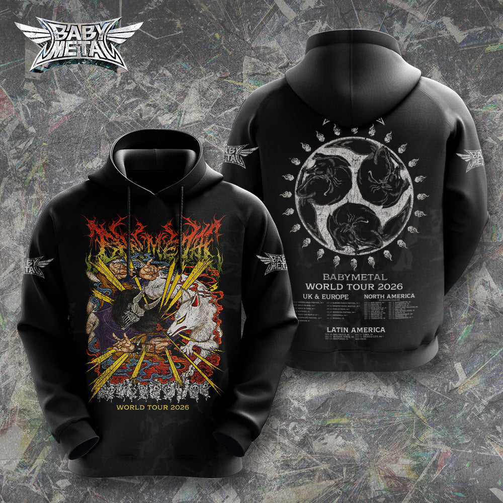 Babymetal World Tour 2026 3D Apparel – GNE7953