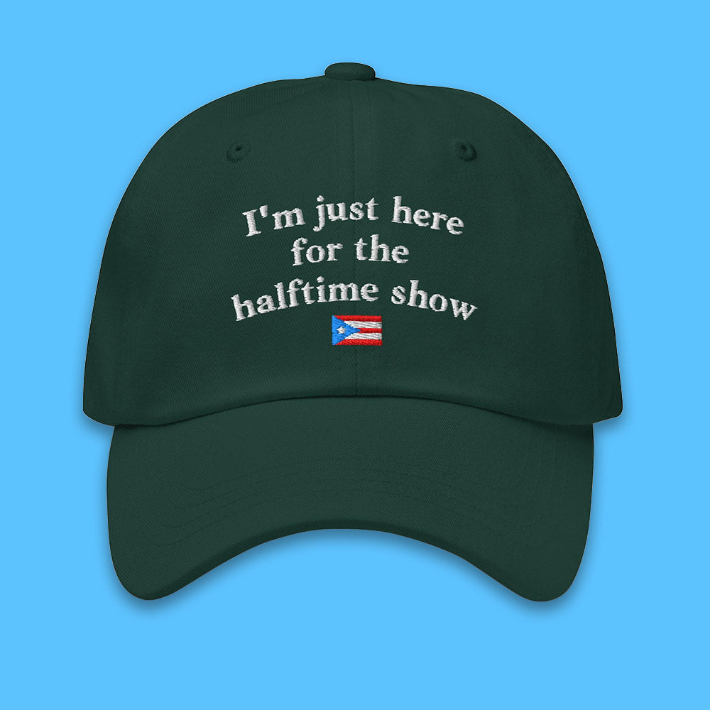 Bad Bunny I’m Just Here For The Halftime Show Hat