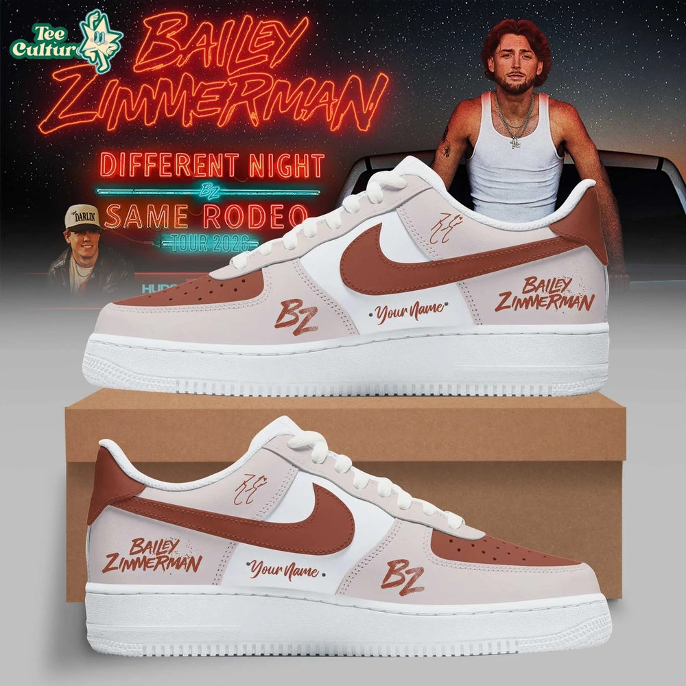 Bailey Zimmerman x Different Night Same Rodeo Tour 2026 Shoes Limited Edition V2