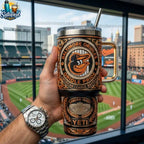 Baltimore Orioles 40oz Classic Baseball With Handle Tumbler