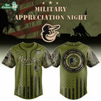 Baltimore Orioles Military Appreciation 2026 Limited Edition Baseball Jersey