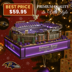 Baltimore Ravens 30th Anniversary Stadium Ornament
