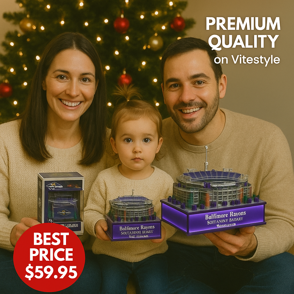 Baltimore Ravens 30th Anniversary Stadium Ornament