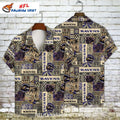Baltimore Ravens Cultural Tiki Party Custom Aloha Shirt