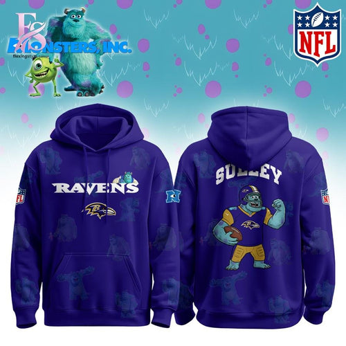 Baltimore Ravens Monsters University Sullivan Hoodie