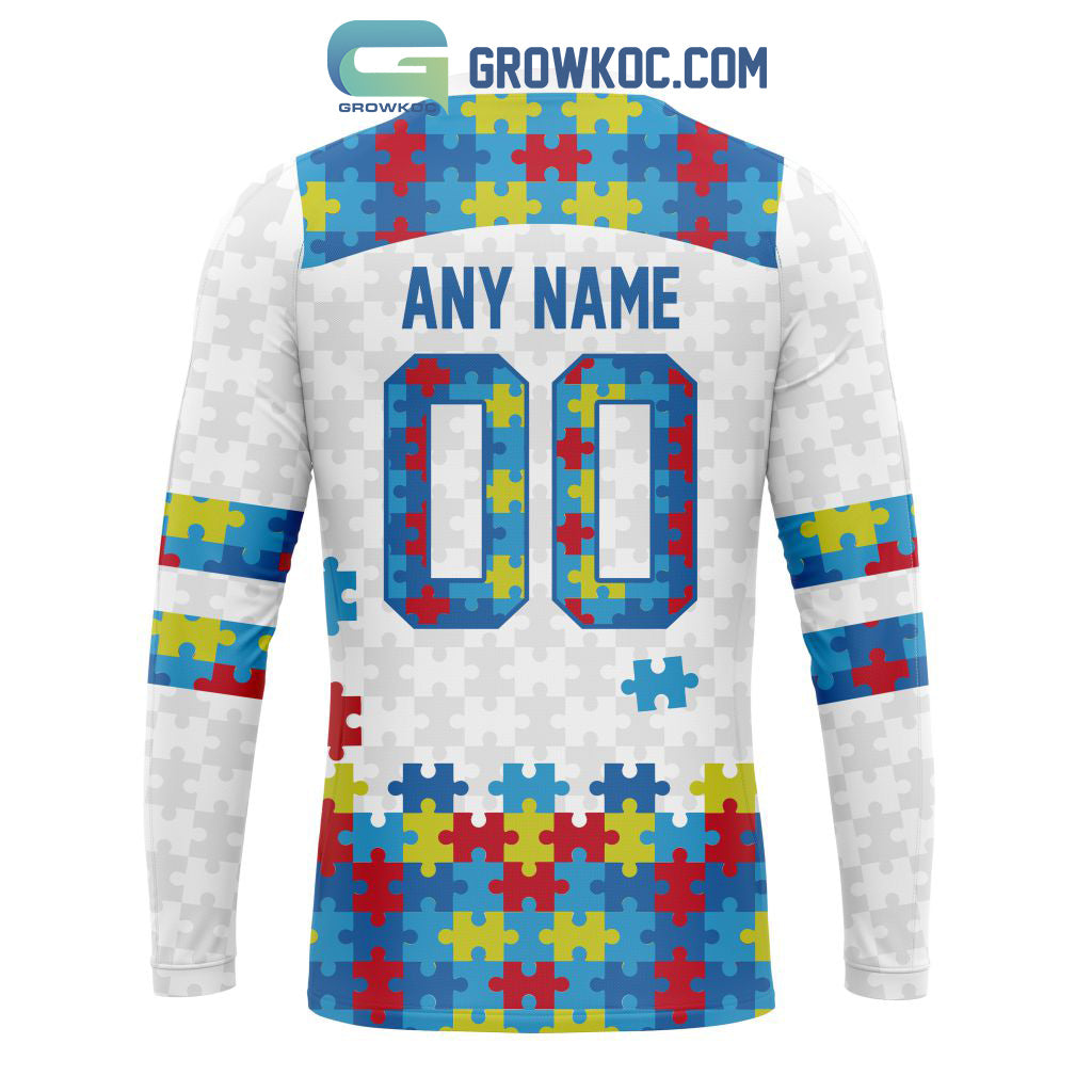 Baltimore Ravens NFL Autism Awareness Personalized Hoodie T Shirt
