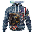Baltimore Ravens NFL Honor US Navy Veterans All Gave Some Some Gave All Personalized Hoodie T Shirt