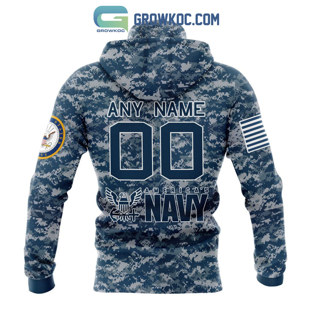 Baltimore Ravens NFL Honor US Navy Veterans All Gave Some Some Gave All Personalized Hoodie T Shirt
