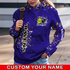 Custom NFL Baltimore Ravens Hoodie Leggings The Grinch Hoodie Rock Paper Scissors Throat Punch I Win