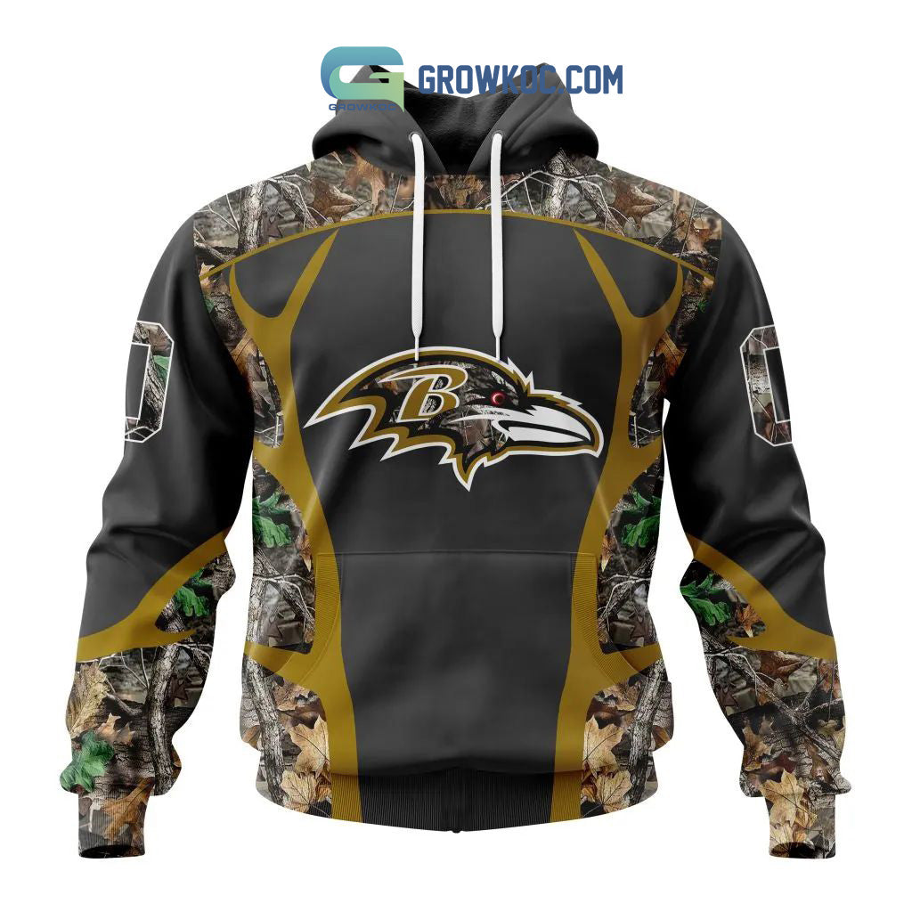 Baltimore Ravens NFL Special Camo Hunting Personalized Hoodie T Shirt