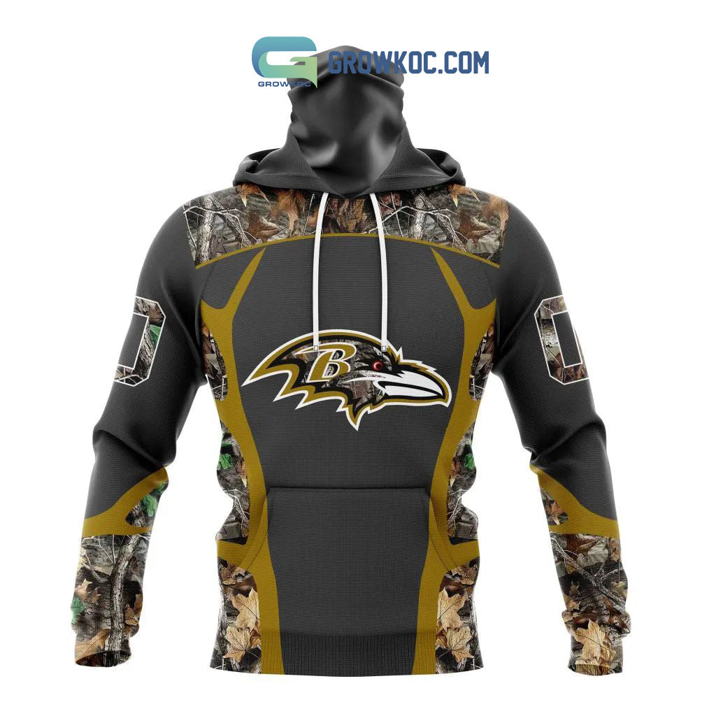 Baltimore Ravens NFL Special Camo Hunting Personalized Hoodie T Shirt