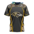 Baltimore Ravens NFL Special Camo Hunting Personalized Hoodie T Shirt