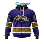 Baltimore Ravens NFL Special Native With Samoa Culture Hoodie T Shirt