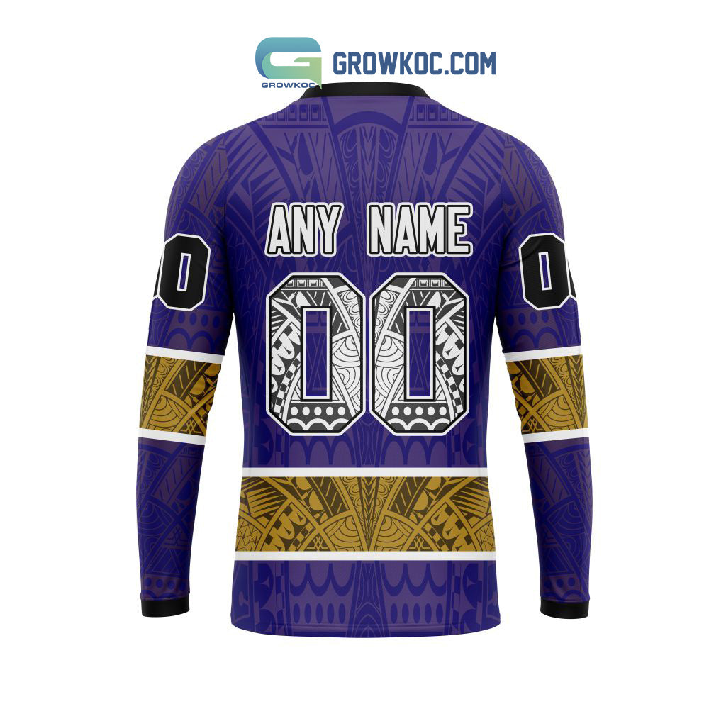 Baltimore Ravens NFL Special Native With Samoa Culture Hoodie T Shirt