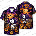 Baltimore Ravens Snoopy Happy Halloween Hawaiian Shirt