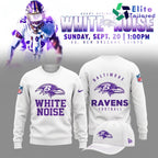 Baltimore Ravens White Noise 2026 Limited Edition Sweatshirt