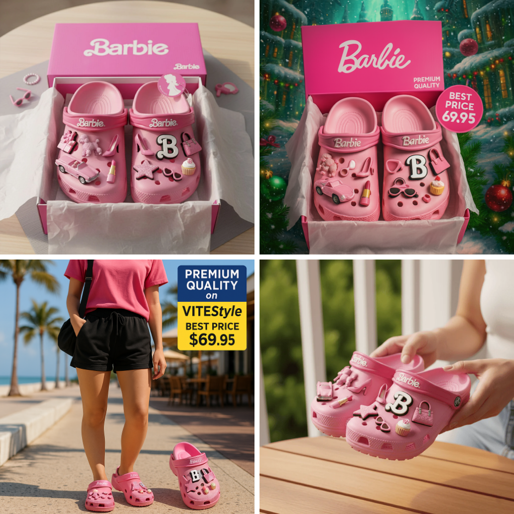 Barbie Croc Charms