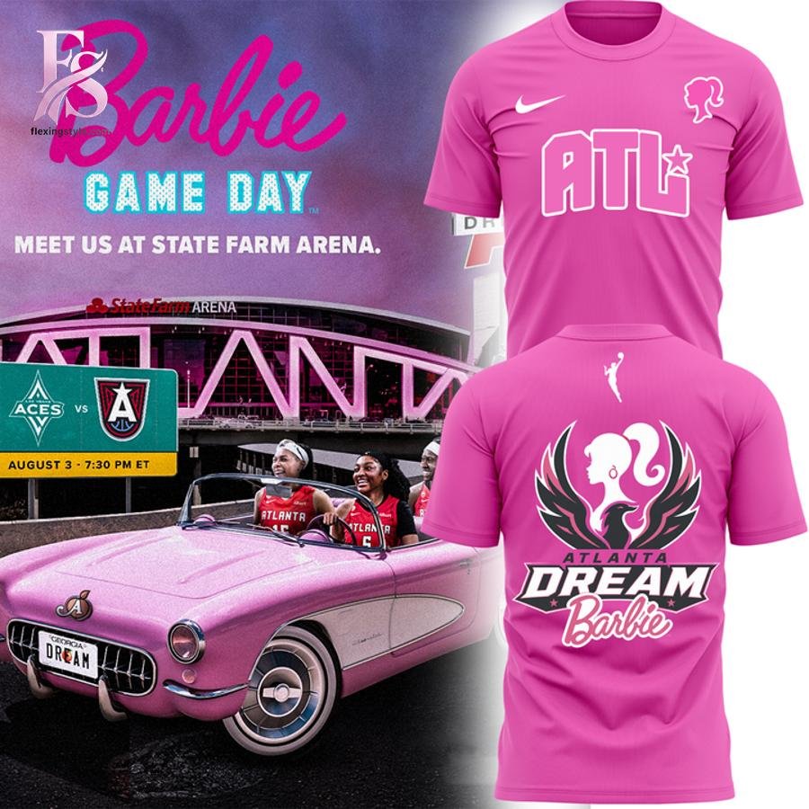 Barbie Game Day Atlanta Dream 2026 Shirt