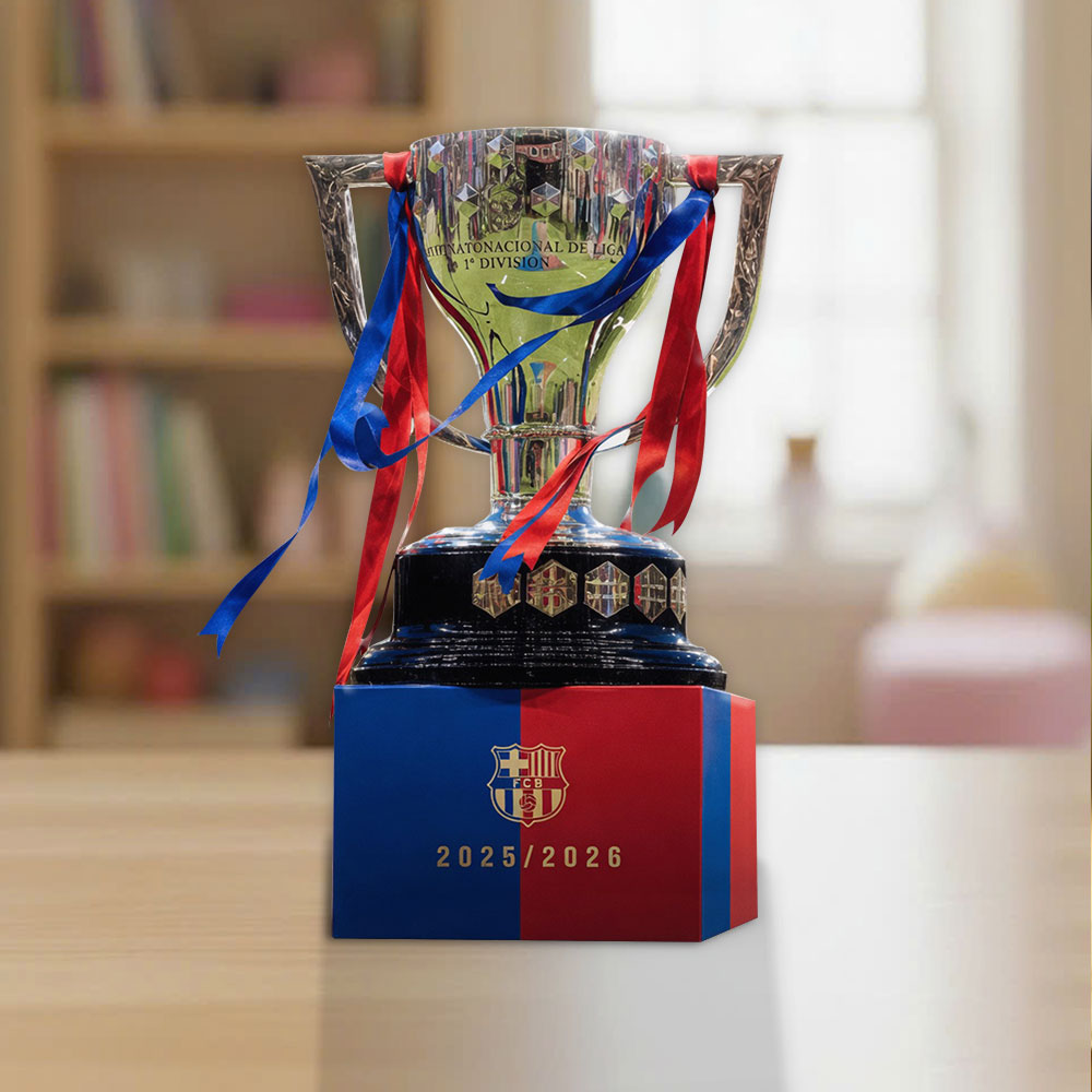 FC Barcelona LaLiga Winners 25/26 Custom Shape Acrylic Plaque – TANTN22816