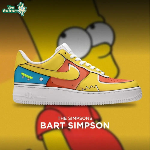 Bart Simpson The Simpsons Low Top Shoes