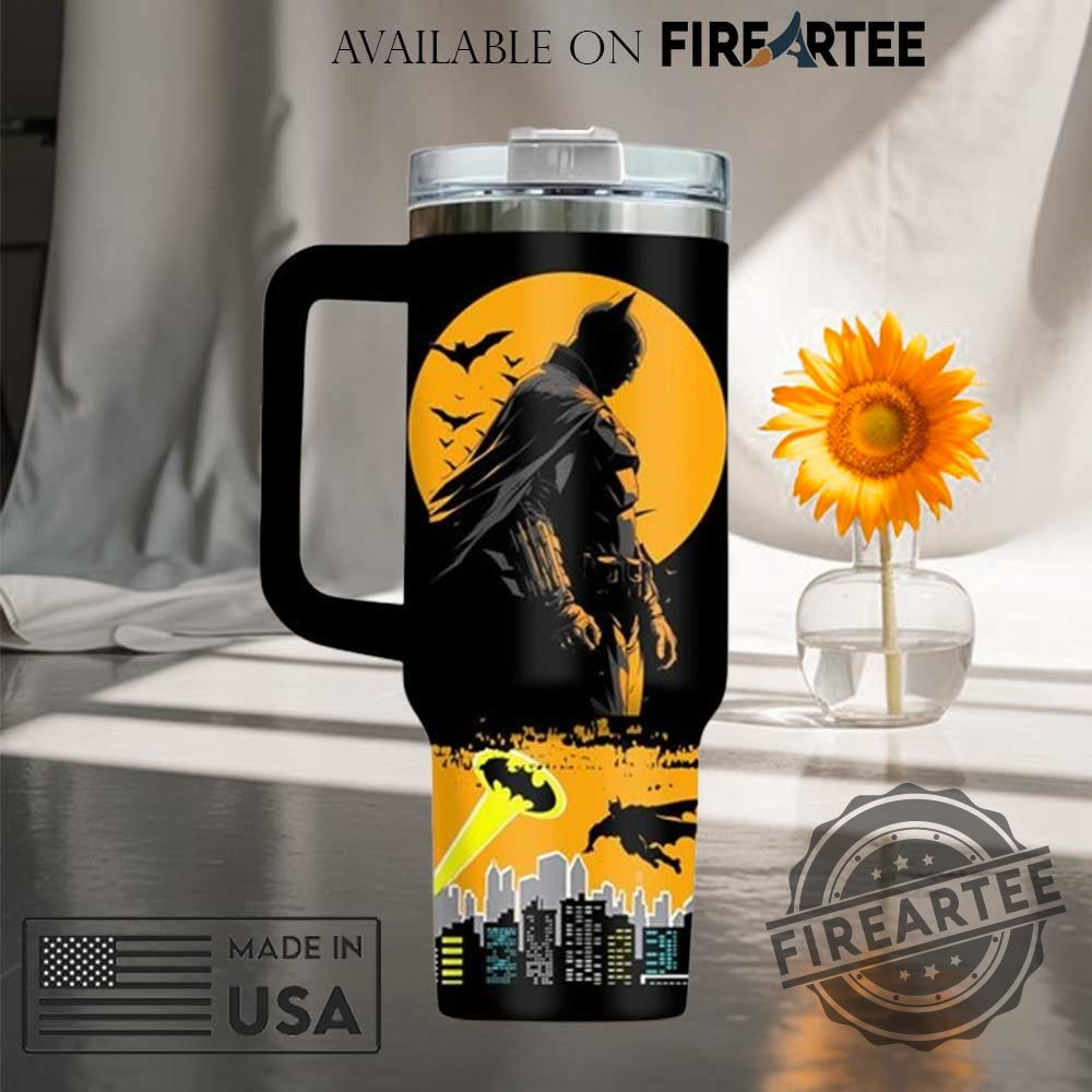 Batman Stanley Mug With Handle Dark Knight Gotham City 40Oz Tumbler