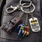 Batman The Dark Knight 60th Anniversary 1966-2026 Keychain