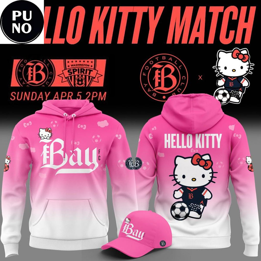 Bay Football Club x Hello Kitty Night 2026 For Fan Hoodie Shirt