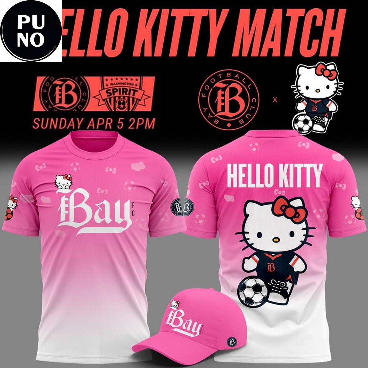 Bay Football Club x Hello Kitty Night 2026 For Fan Hoodie Shirt