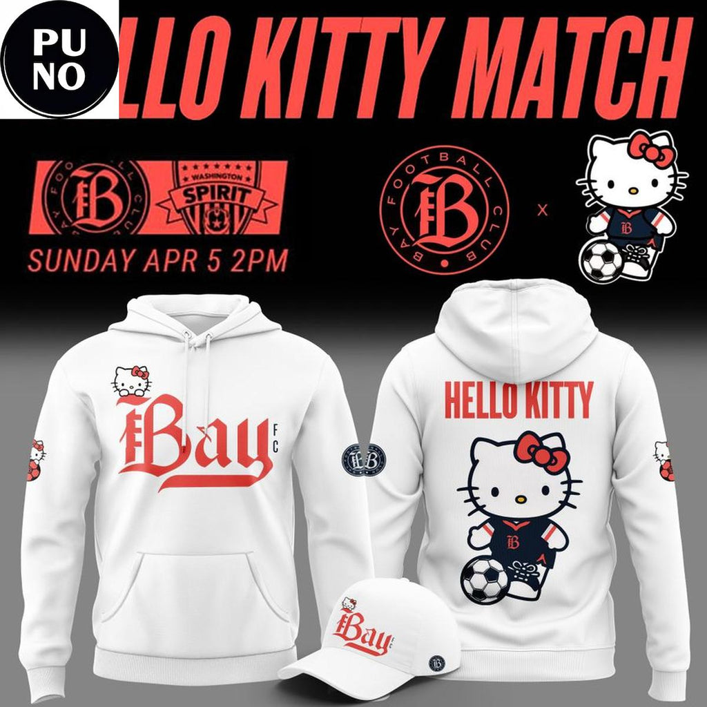 Bay Football Club x Hello Kitty Night 2026 For Fan Hoodie Shirt