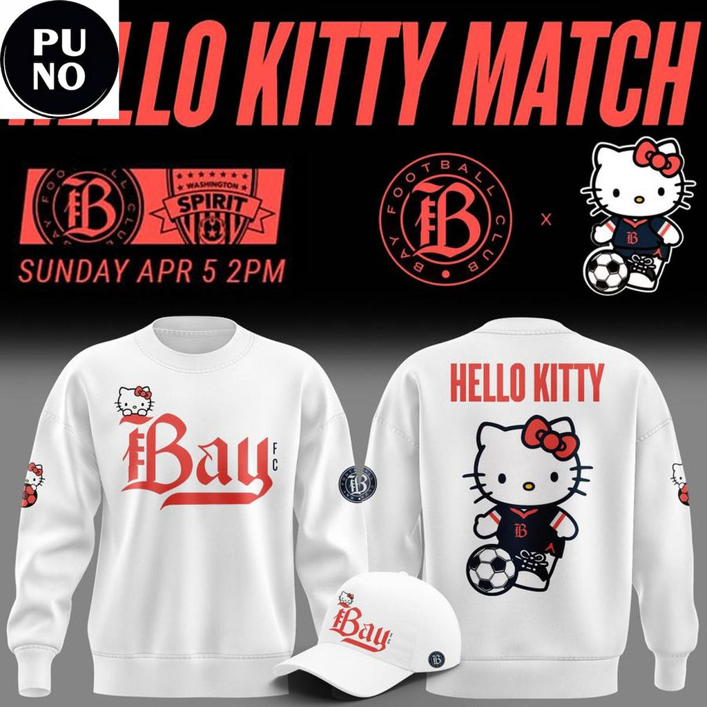 Bay Football Club x Hello Kitty Night 2026 For Fan Hoodie Shirt