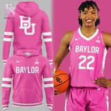 Baylor Bears Cancer Awareness Pink Out Game Uniform Hoodie