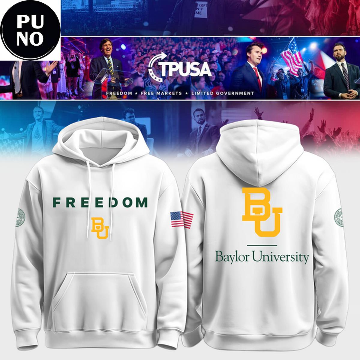 Baylor University Freedom 2026 Hoodie T-Shirt