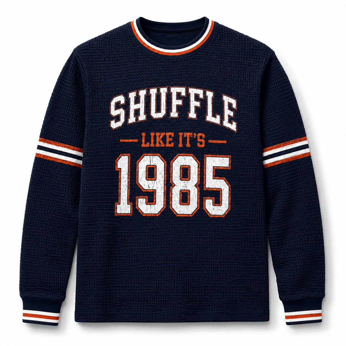 Bears Shuffle Like It’s 1985 Waffle Long Sleeve T-Shirt