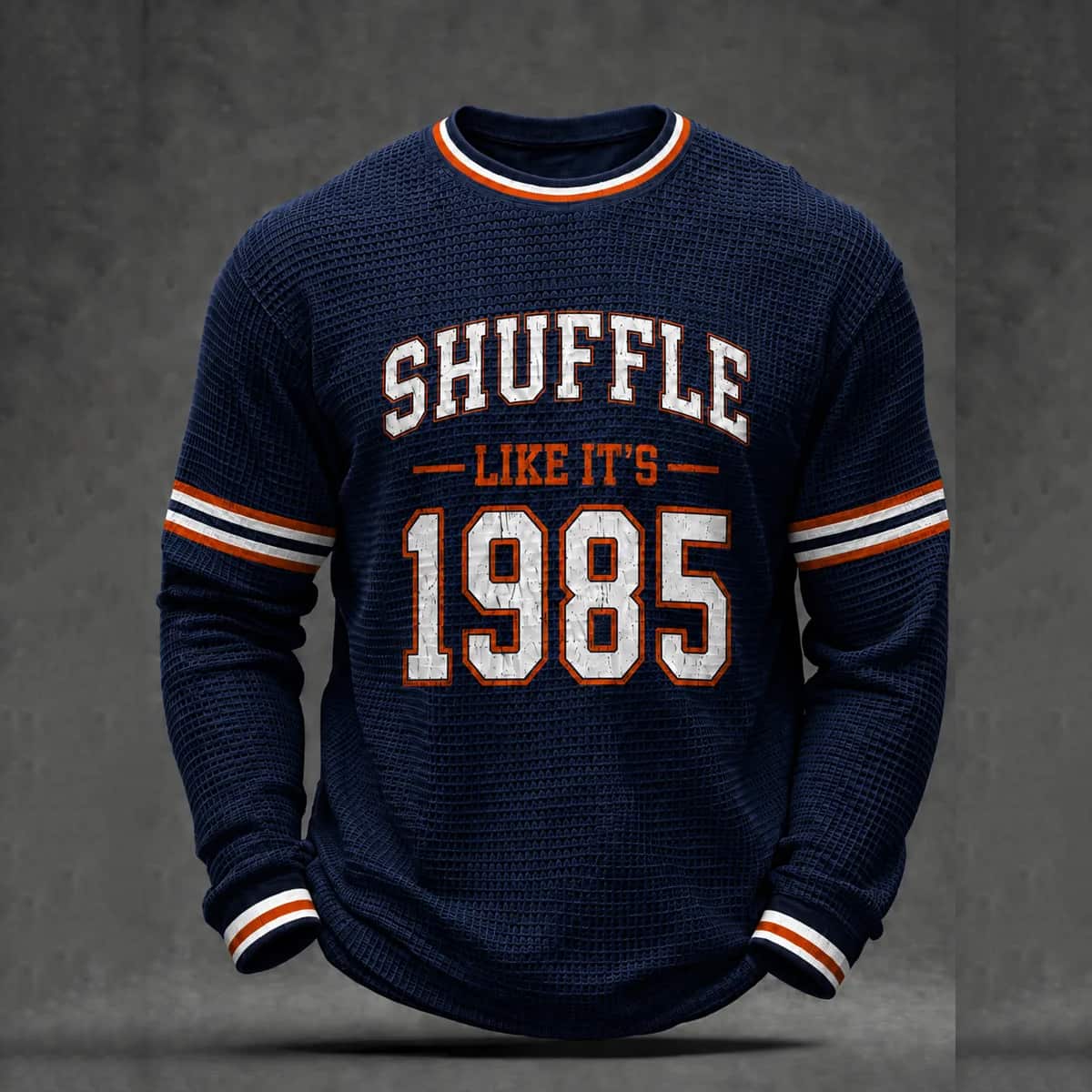 Bears Shuffle Like It’s 1985 Waffle Long Sleeve T-Shirt