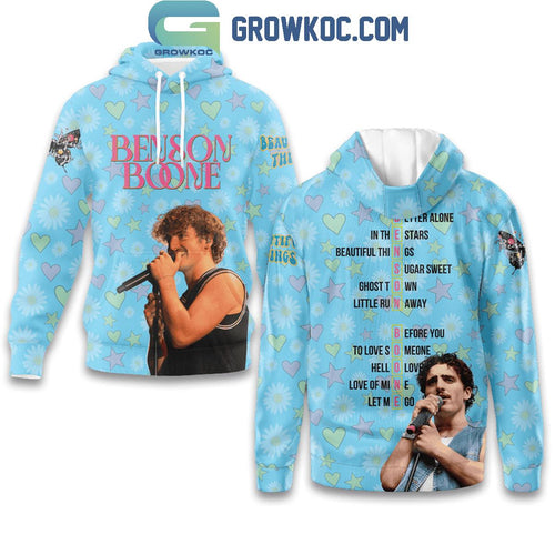 Benson Boone Better Alone In The Stars Fan Hoodie Shirts